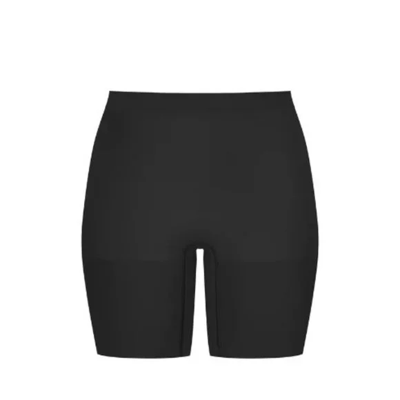 Small SPANX Power Short Shaper Very Black Seamless Ultra soft Lightweight - Picture 2 of 9